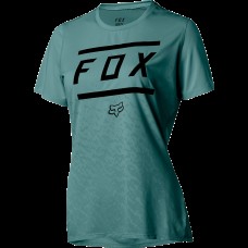 Tricou FOX WOMENS RIPLEY SS BARS JERSEY [PNE] (FOX-20974-391-M)