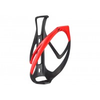 Suport bidon SPECIALIZED Rib Cage II - Mate Black/Flo Red