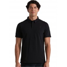 Tricou polo SPECIALIZED Men's Legacy SS - Black S