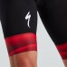 Pantaloni scurti cu bretele SPECIALIZED SL R Team Bib Short - Black/Red XL
