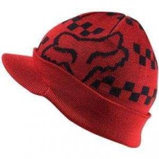 Caciula FOX Check Stripe Visor Beanie (FOX-58027-003-NS)