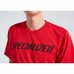 Tricou SPECIALIZED Men's Wordmark SS - Flo Red L
