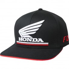 FOX HONDA FLEXFIT HAT [BLK]: Mărime - S/M (FOX-23017-001-S/M)