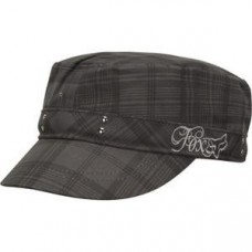 Sapca FOX SAMPLE GIRLS BROADWAY MILITARY HAT GUNMETAL (FOX-58201-OS)