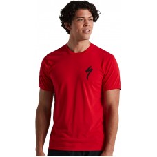Tricou SPECIALIZED Men's S-Logo SS - Flo Red L