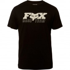 RACE TEAM SS PREMIUM TEE [BLK/WHT]: Mărime - S (FOX-22093-018-S)