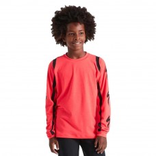 Tricou SPECIALIZED Youth Trail LS - Imperial Red L