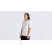 Tricou Ciclism SPECIALIZED/FJALLRAVEN Women's Cotton Pocket (S/S) - Eggshell S