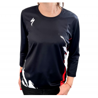 Tricou SPECIALIZED Women's All Mountain 3/4 - Trail of Flames S