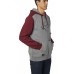DESTRAKT ZIP FLEECE [GRY/RD]: Mărime - XL (FOX-22044-037-XL)