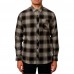 LONGVIEW LTWT FLANNEL [HTR GRAPH]: Mărime - XL (FOX-23064-185-XL)