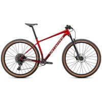Bicicleta SPECIALIZED Chisel Comp - Gloss Red Tint Fade over Brushed Silver M