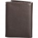 TRIFOLD LEATHER WALLET [BRN]: Mărime - NoSize (FOX-20796-081-NS)