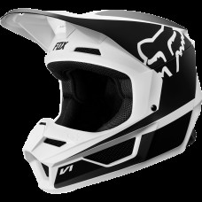 YTH V1 PRZM HELMET [BLK/WHT]: Mărime - S (FOX-20084-018-S)