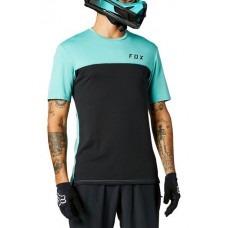 FLEXAIR DELTA SS JERSEY [BLK]: Mărime - S (FOX-27301-001-S)