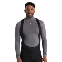 Bluza SPECIALIZED Men's Seamless Roll Neck LS Base Layer - Grey S/M