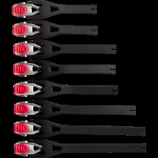 COMP5/5Y/3Y BUCKL/STRAP KIT8PC [BLK/PNK]: Mărime - NoSize (FOX-91446-285-NS)