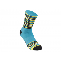 Sosete SPECIALIZED Full Stripe - Nice Blue/Black/Yellow XL