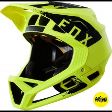 Casca FOX PROFRAME MINK HELMET [YLW/BLK] (FOX-20932-069-L)