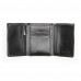 TRIFOLD LEATHER WALLET: Mărime - NoSize (FOX-20796-001-NS)