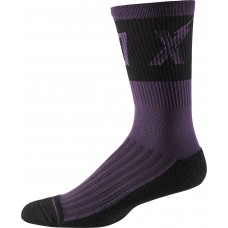 8' TRAIL CUSHION SOCK WURD [DRK PUR]: Mărime - S/M (FOX-25144-367-S/M)