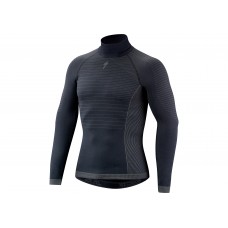 Bluza SPECIALIZED Seamless LS Layer with Roll Neck - Dark Grey M/L