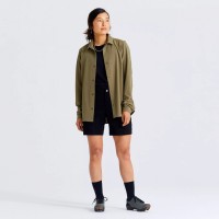Camasa Ciclism SPECIALIZED/FJALLRAVEN Women's Sun (L/S) - Green S