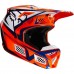 V3 IDOL HELMET, ECE [ORG/BLU]: Mărime - XL (FOX-24562-592-XL)