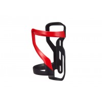 Suport bidon SPECIALIZED Zee Cage II - Left - Matte Black/Flo Red