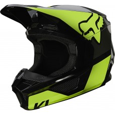 FOX V1 REVN HELMET, ECE [FLO YLW]: Mărime - XL (FOX-25819-130-XL)